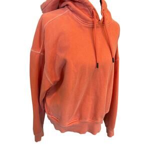 The North Face Women’s Garment Dye Hoodie - Orange/Coral - Size Medium